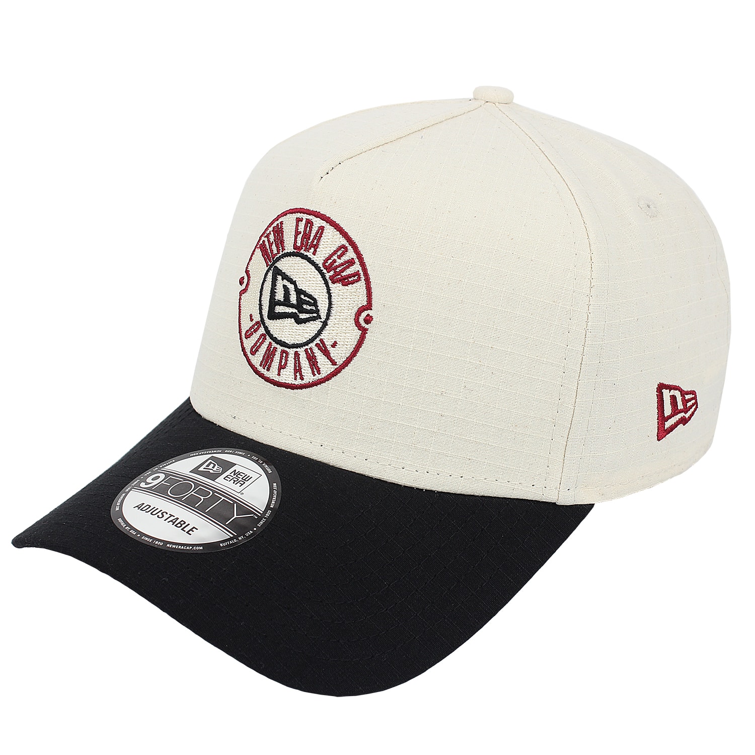Boné New Era 9Forty A-Frame Heritage Stamp Off White - Surf Alive