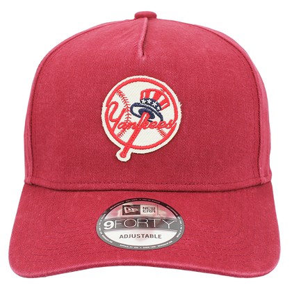 Boné New Era 9Forty A-Frame MLB New York Yankees Heritage Red
