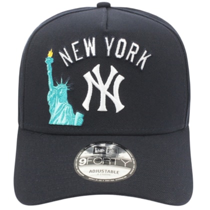 Boné New Era 9Forty A-Frame MLB New York Yankees Marinho