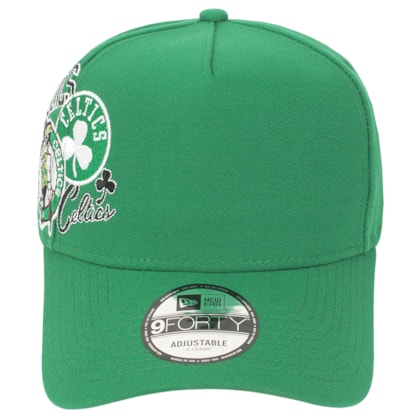 Boné New Era 9FORTY A-Frame NBA Boston Celtics Green