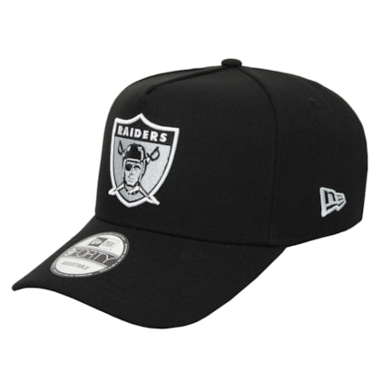 Boné New Era 9Forty A-Frame NFL Las Vegas Raiders Snapback Black Boné New Era 9Forty A-Frame NFL Las Vegas Raiders Snapback Black