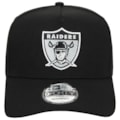 Boné New Era 9Forty A-Frame NFL Las Vegas Raiders Snapback Black