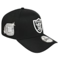 Boné New Era 9Forty A-Frame NFL Las Vegas Raiders Snapback Black