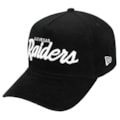 Boné New Era 9Forty A-Frame NFL Las Vegas Raiders Snapback Black White