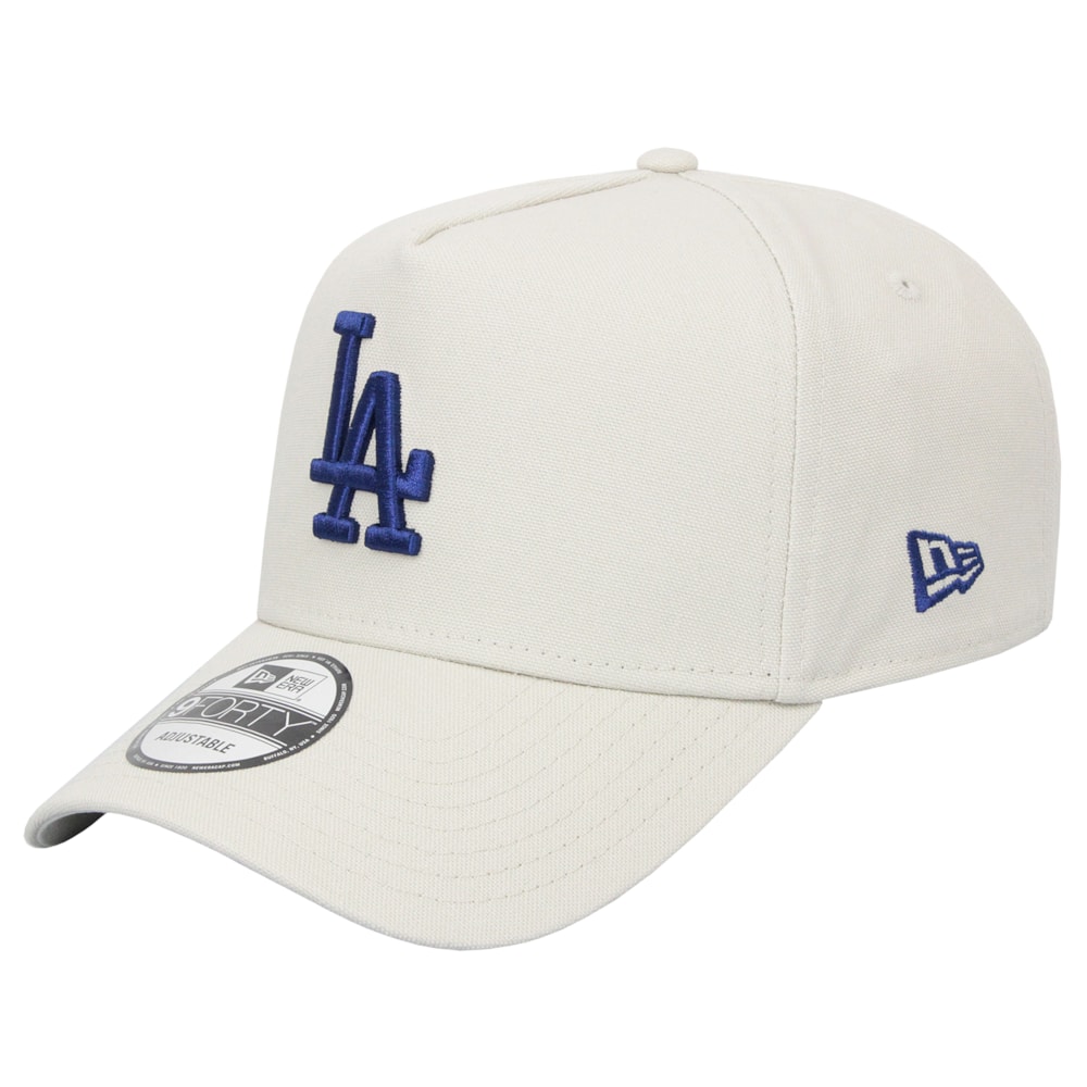 Boné New Era 9Forty A-Frame Snapback MLB Los Angeles Dodgers Fashion Vintage Class Off White