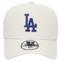 Boné New Era 9Forty A-Frame Snapback MLB Los Angeles Dodgers Fashion Vintage Class Off White