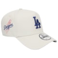 Boné New Era 9Forty A-Frame Snapback MLB Los Angeles Dodgers Fashion Vintage Class Off White