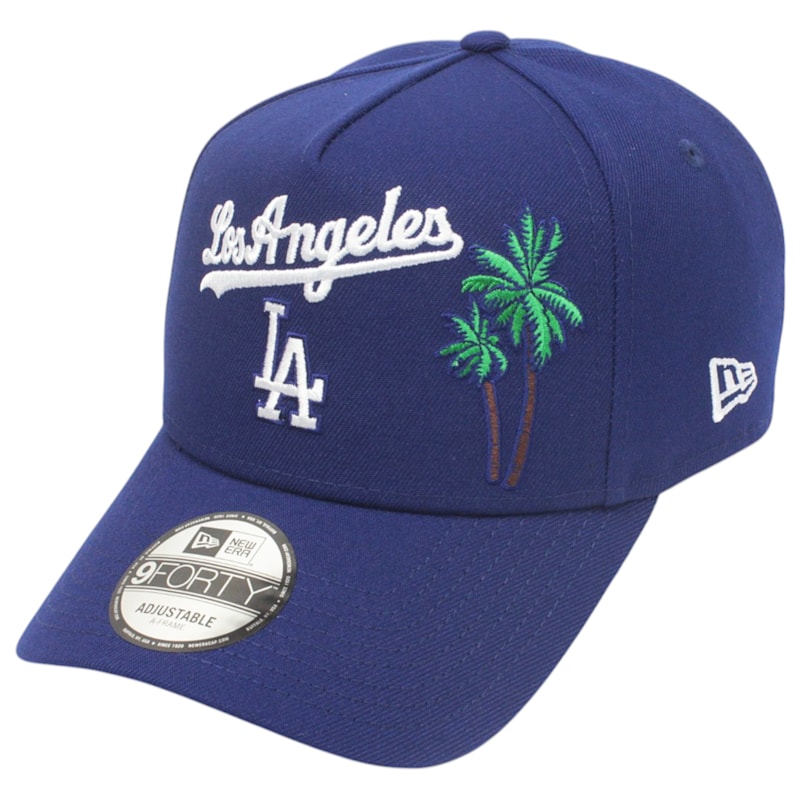 Boné New Era 9Forty A-Frame Snapback MLB Los Angeles Dodgers Royal