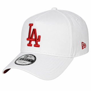 Boné New Era 9Forty A-Frame Snapback MLB Los Angeles Dodgers White