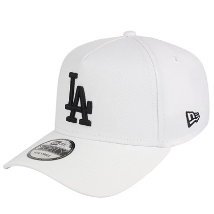 Boné New Era 9Forty A-Frame Snapback MLB Los Angeles Dodgers White