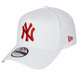 Boné New Era 9Forty A-Frame Snapback MLB New York Yankees White