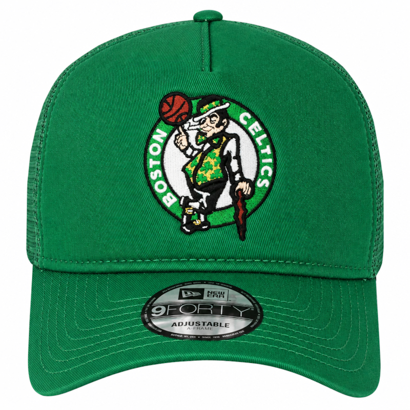 Boné New Era 9Forty A-Frame Snapback NBA Boston Celtics Green