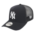 Boné New Era 9Forty A-Frame Trucker New York Yankees Navy