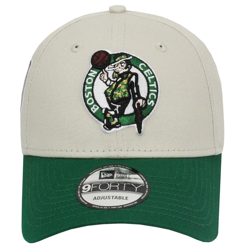 Boné New Era 9Forty Contrast Patch Boston Celtics Beige