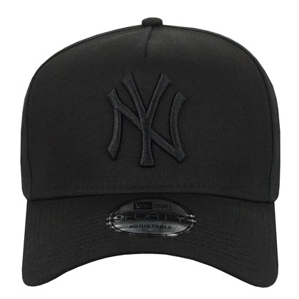 Boné New Era 9Forty MLB New York Yankees Snapback Black Black