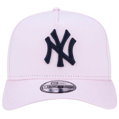 Boné New Era 9Forty MLB New York Yankees Snapback Rosa
