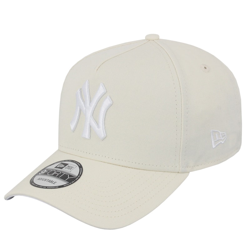 Boné New Era 9Forty New York Yankees Snapback Off White