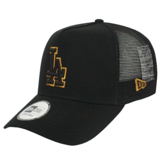 Boné New Era 9Forty Outline E-Frame Los Angeles Dodgers Black