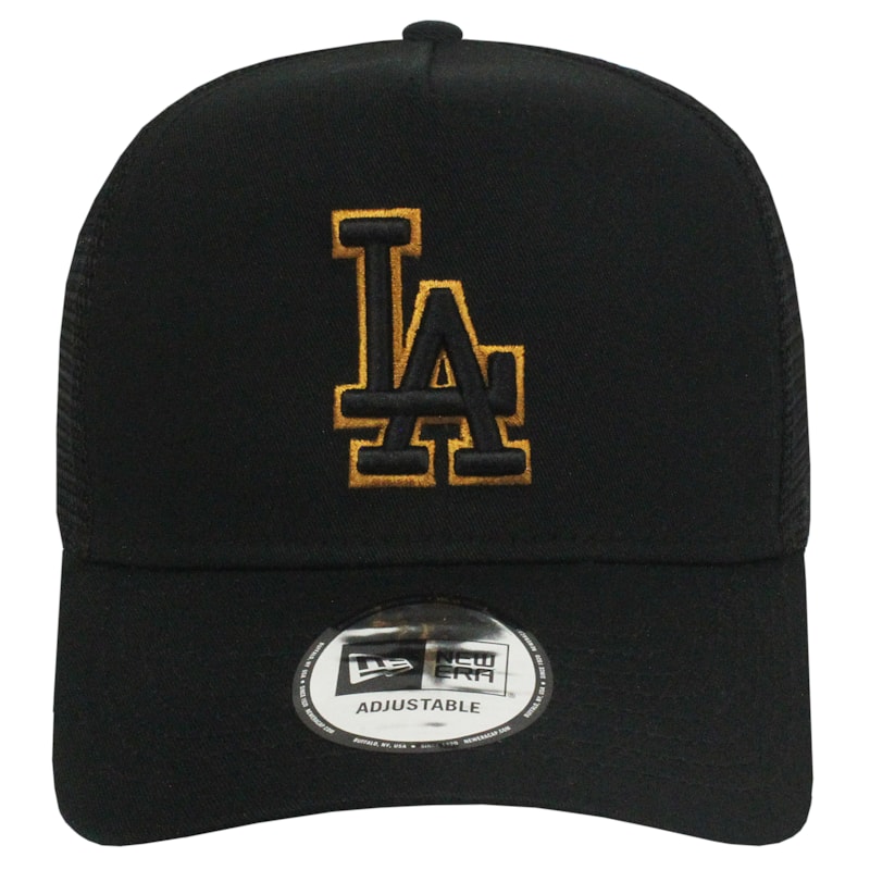 Boné New Era 9Forty Outline E-Frame Los Angeles Dodgers Black