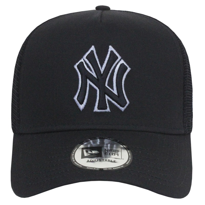 Boné New Era 9Forty Outline E-Frame New York Yankees Trucker Navy