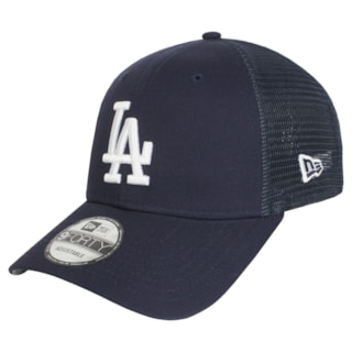 Boné New Era 9Forty Snap Trucker Los Angeles Dodgers Navy