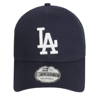 Boné New Era 9Forty Snap Trucker Los Angeles Dodgers Navy