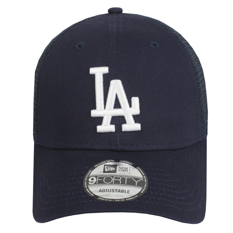 Boné New Era 9Forty Snap Trucker Los Angeles Dodgers Navy