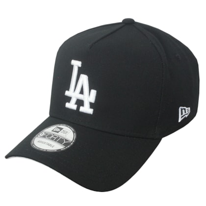 Boné New Era 9Forty Snapback Los Angeles Dodgers Black