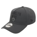 Boné New Era 9Forty Snapback NBA Brooklyn Nets Dark Grey