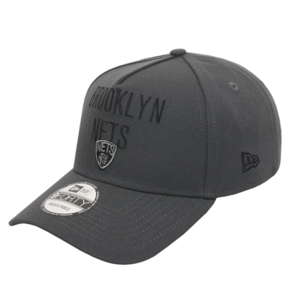Boné New Era 9Forty Snapback NBA Brooklyn Nets Dark Grey Boné New Era 9Forty Snapback NBA Brooklyn Nets Dark Grey