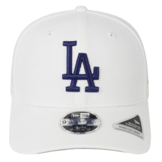 Boné New Era 9Seventy Juvenil Stretch Snap MLB Los Angeles Dodgers White
