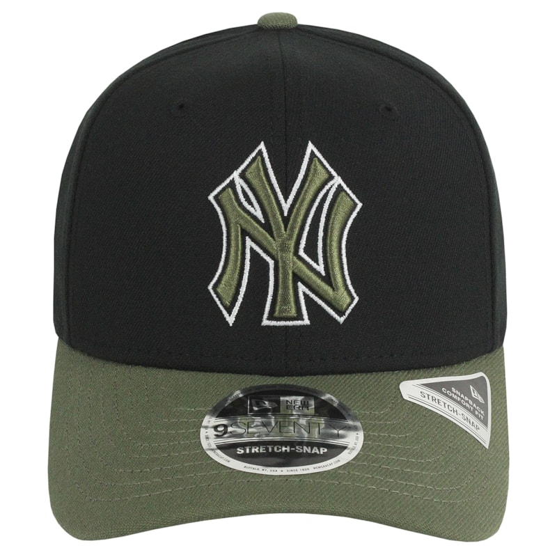 Boné New Era 9Seventy New York Yankees Black Olive Importado