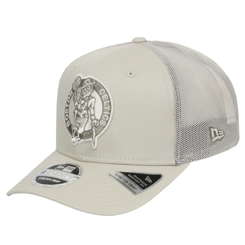 Boné New Era 9Seventy Stretch Snap Boston Celtics Beige