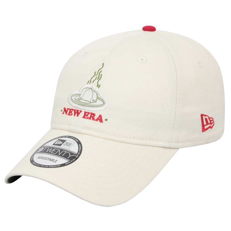 Boné New Era 9Twenty Branded Street Food Fruit and Juice Off White