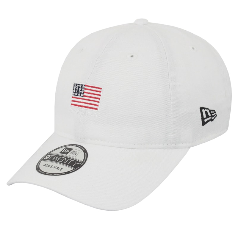 Boné New Era 9Twenty EUA Flag White