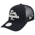Boné New Era City E-Frame Feminino Trucker Navy