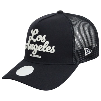 Boné New Era City E-Frame Feminino Trucker Navy