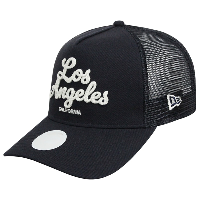 Boné New Era City E-Frame Feminino Trucker Navy
