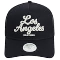 Boné New Era City E-Frame Feminino Trucker Navy