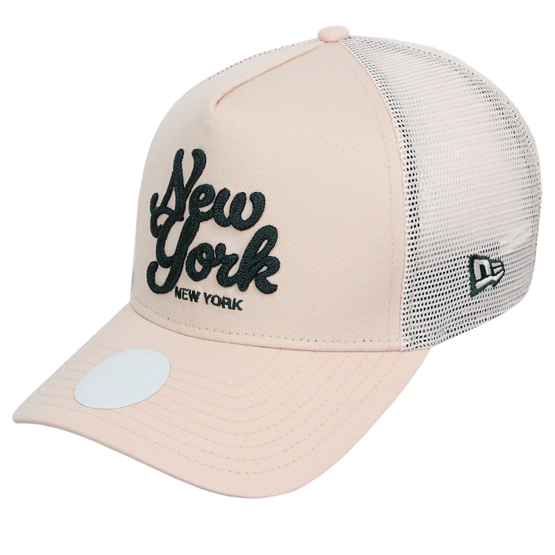 Boné New Era City E-Frame Feminino Trucker Pink