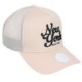 Boné New Era City E-Frame Feminino Trucker Pink