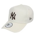 Boné New Era League Essential E-Frame New York Yankees Off White