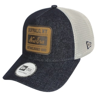 Boné New Era Patch Denim Trucker Jeans