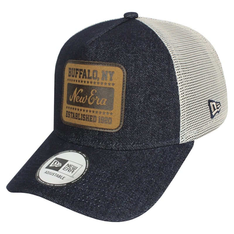 Boné New Era Patch Denim Trucker Jeans