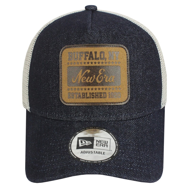 Boné New Era Patch Denim Trucker Jeans
