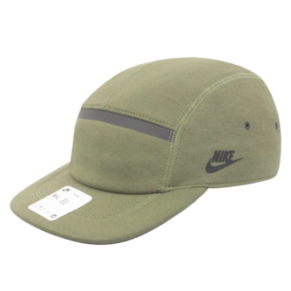 Boné Nike Five Panel Tech Fleece Fly Green Boné Nike Five Panel Tech Fleece Fly Green