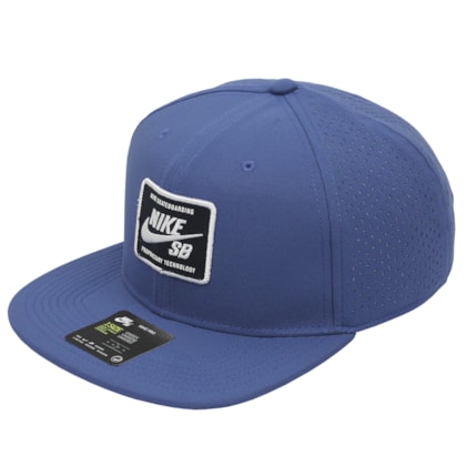Boné Nike SB AeroBill Pro 2.0 Snapback Azul Boné Nike SB AeroBill Pro 2.0 Snapback Azul