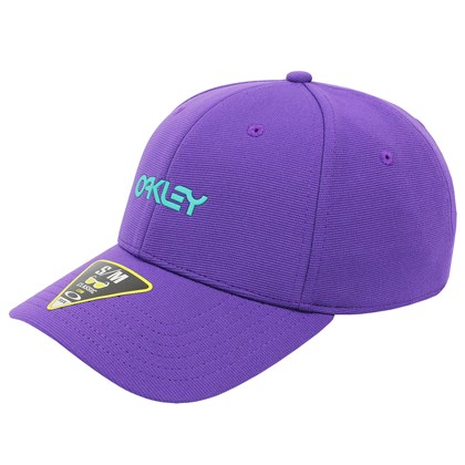 Boné Oakley 6 Panel Stretch Metallic Hat Deep Violet