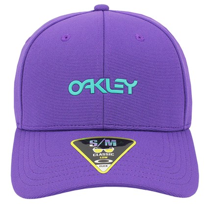 Boné Oakley 6 Panel Stretch Metallic Hat Deep Violet