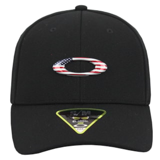 Boné Oakley Tincan Black American Flag